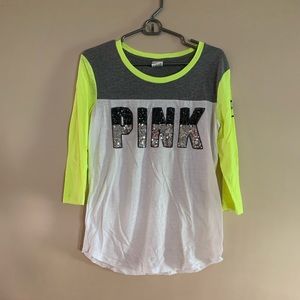 Victoria’s Secret PINK 3/4 Sleeve Shirt